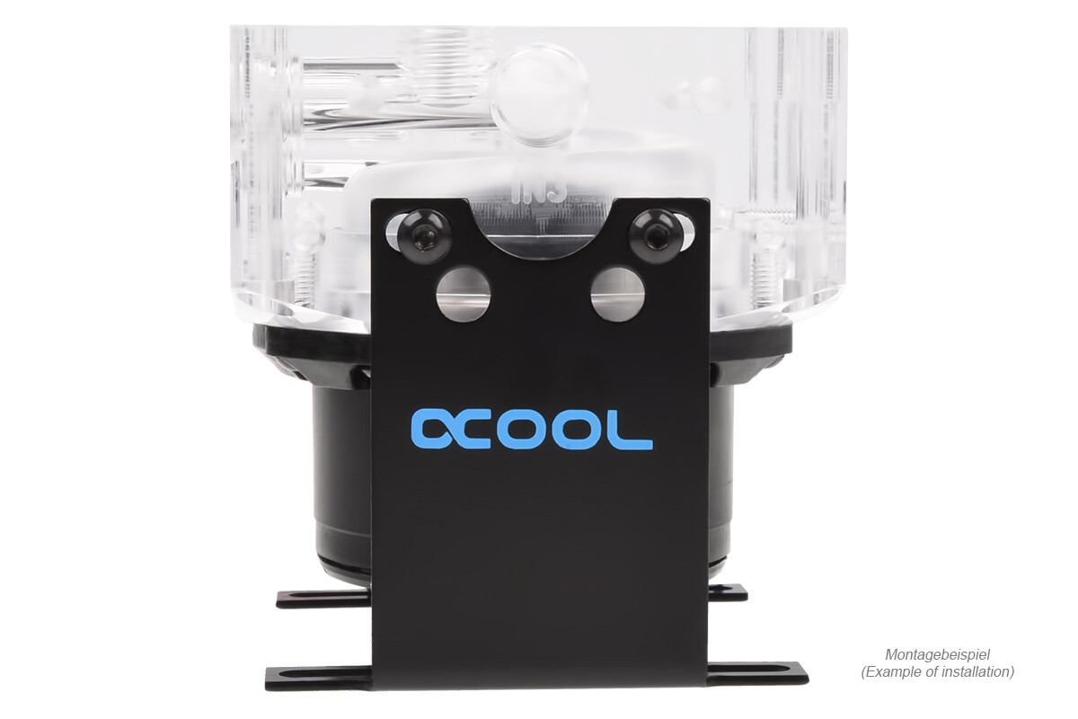 Alphacool Eisdecke D5 Pump Top V.3, Plexi (Acrylic), Pump Not Included