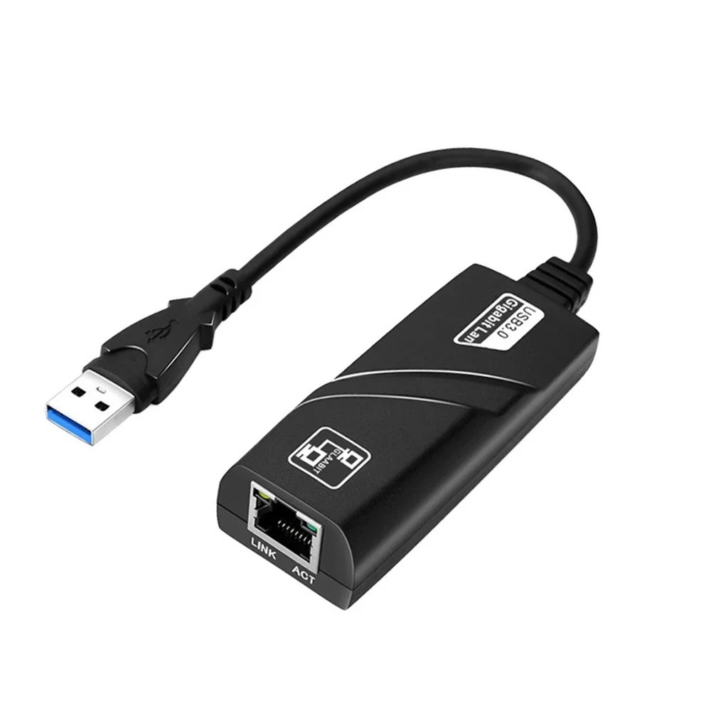 USB 3.0 to RJ45 Gigabit Ethernet Adapter 10/100/1000Mbps Type-C LAN Card