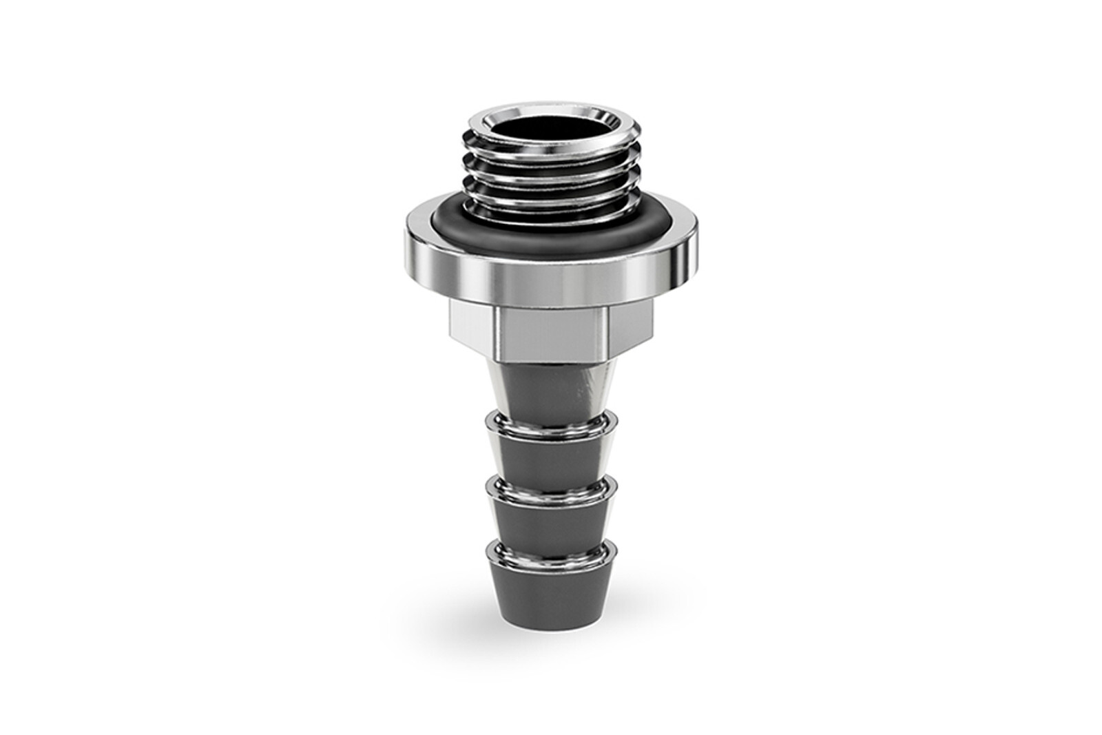 EKWB EK-Pro G1/8″ Barb Fitting, 6mm, Nickel