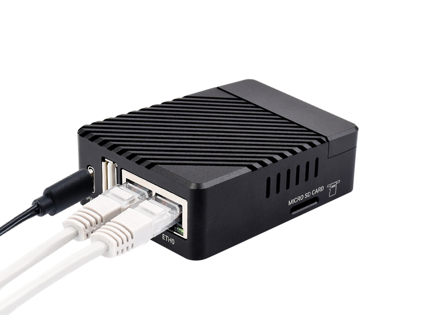 Waveshare Mini Dual Gigabit Ethernet Base Board Designed for Raspberry Pi CM4