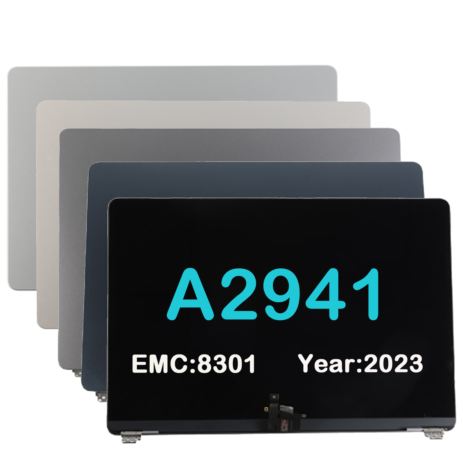 For Apple Macbook Air A2941 M2 2023 15in LCD Display Screen Assembly EMC:8301
