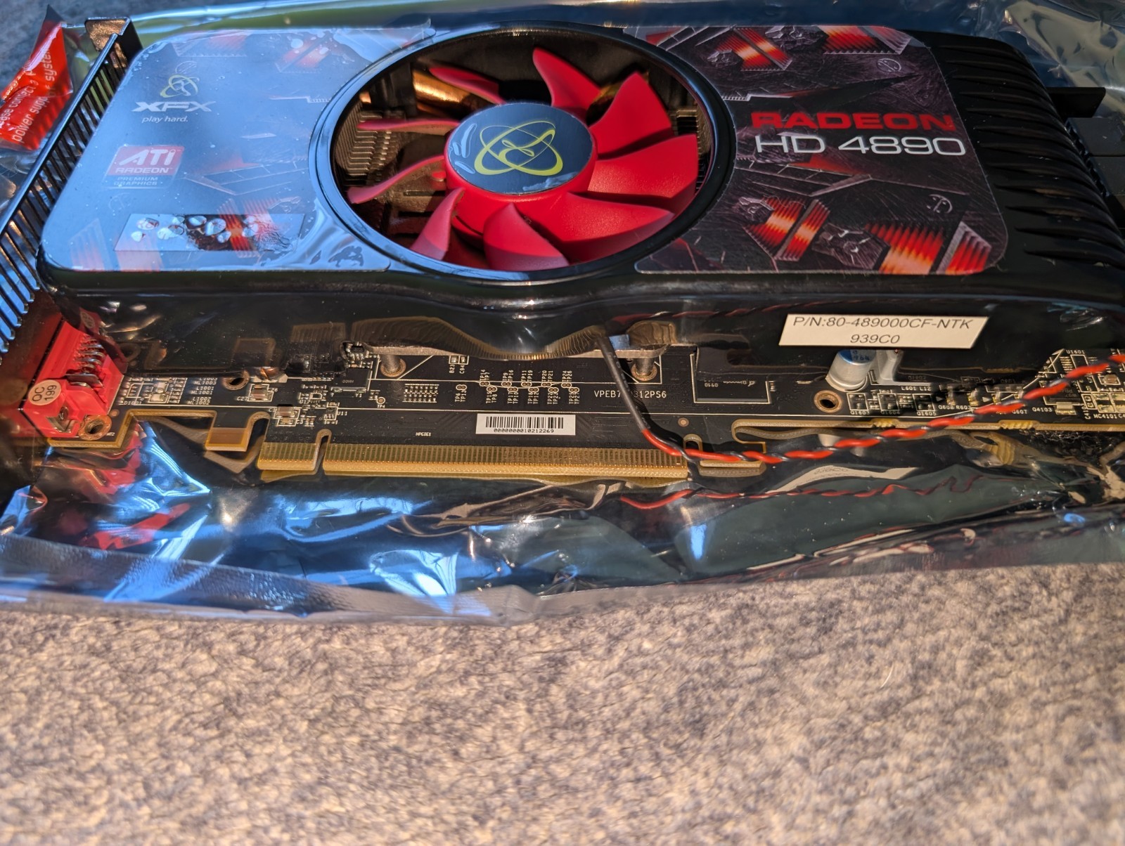 XFX Radeon HD 4890 Retro OVP 1GB GDDR5 W/ Accessories! Untested! US Seller!