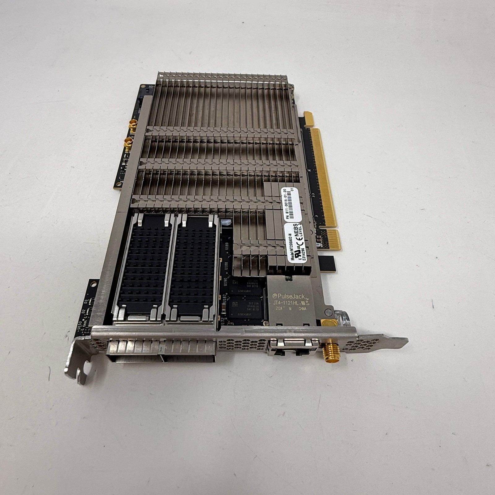 Napatech NT200A02-N SmartNIC / FPGA-Based Network Accelerator Card