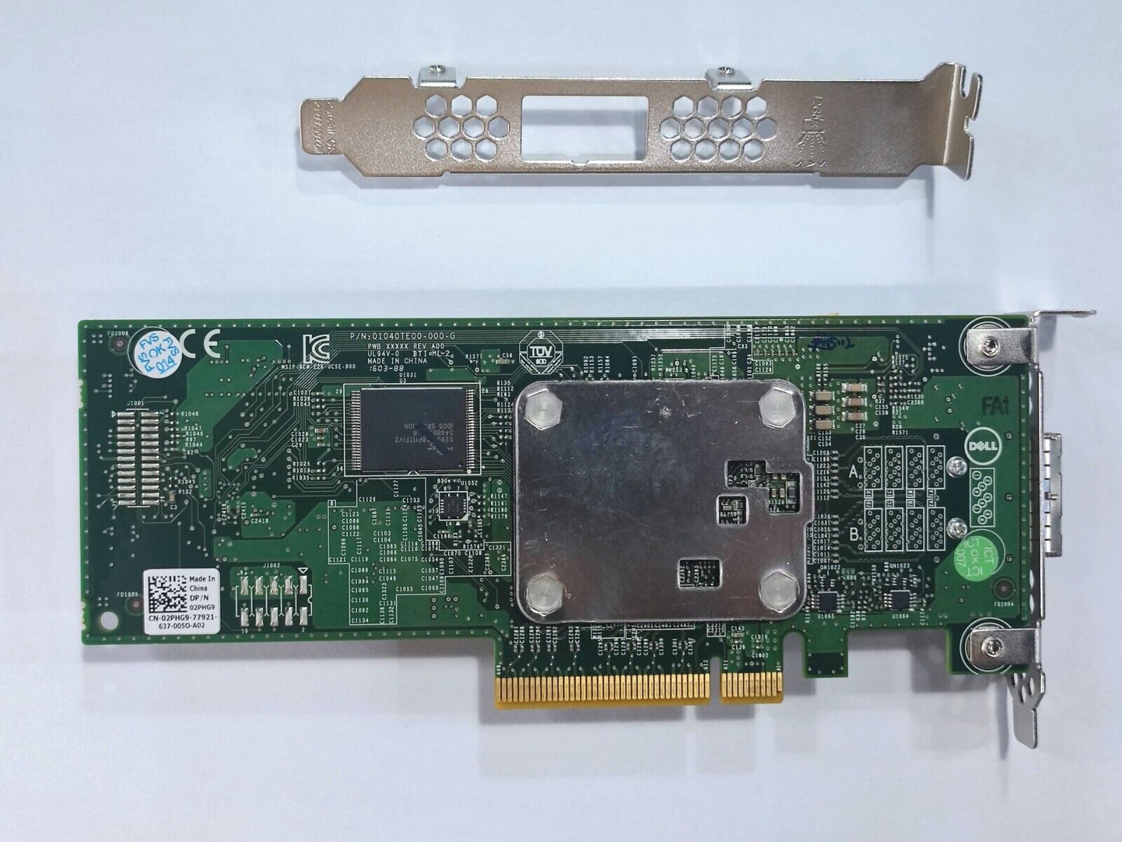 T93GD Dell LSI 9300-8e 12Gbps PCIe-x8 SAS External Controller IT Mode HBA JBOD