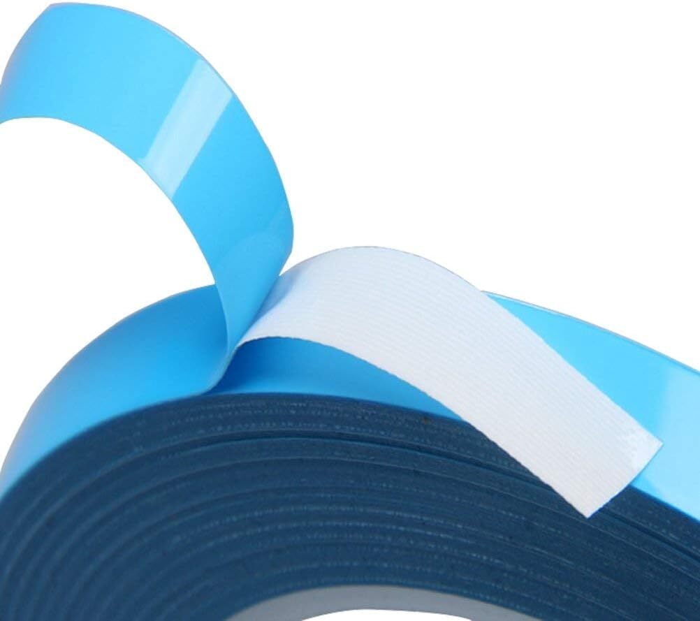 Thermal Adhesive Tape 25m X 10mm X 0.20mm Double Side Thermal Tapes Cooling Heat