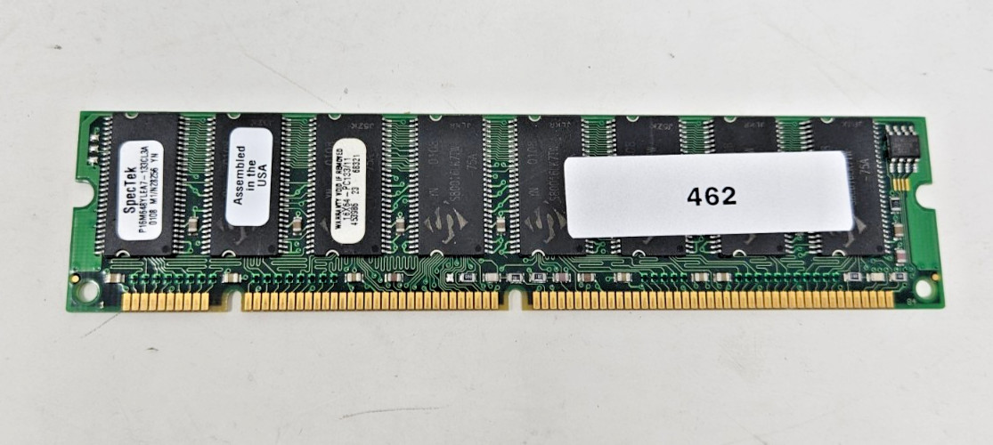 Micron 128MB 168 Pin PC133 SDRAM DIMM B6 462