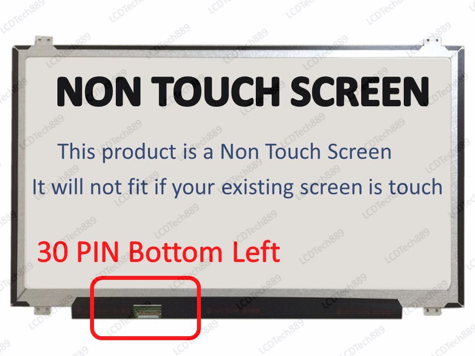 NT173WDM-N27 Non-Touch laptop Led Lcd Screen 17.3″ HD+ 1600×900 30 Pin New