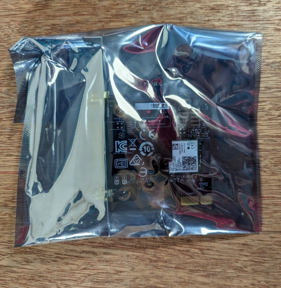 MSI AX916C HERALD-AX INTEL AX210NGW WI-FI 6E Bluetooth 5.2 Adapter Card