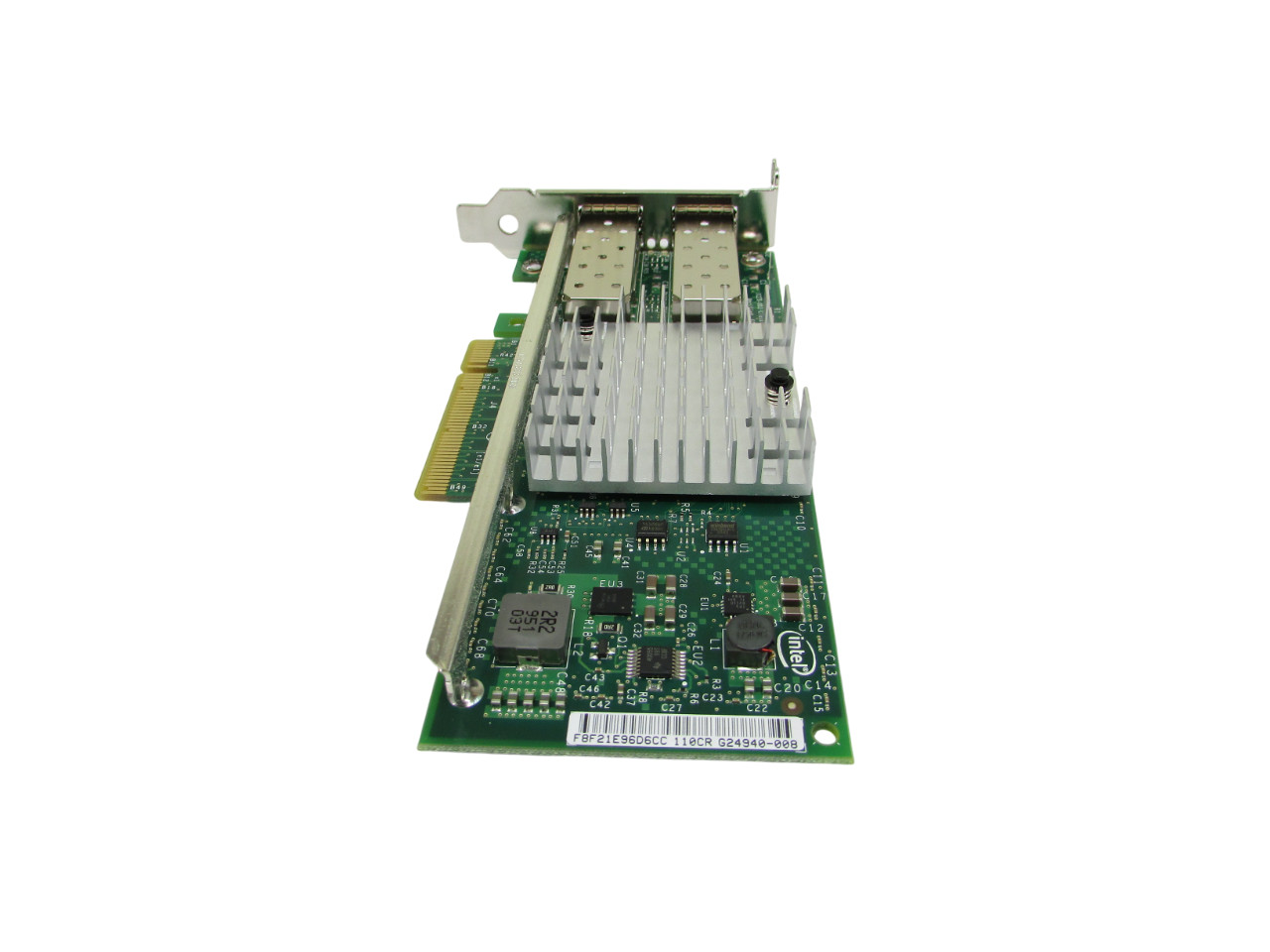 Genuine Intel X520-DA2 10GB Ethernet Server Adapter EX520DA2G2P5 – Half Height