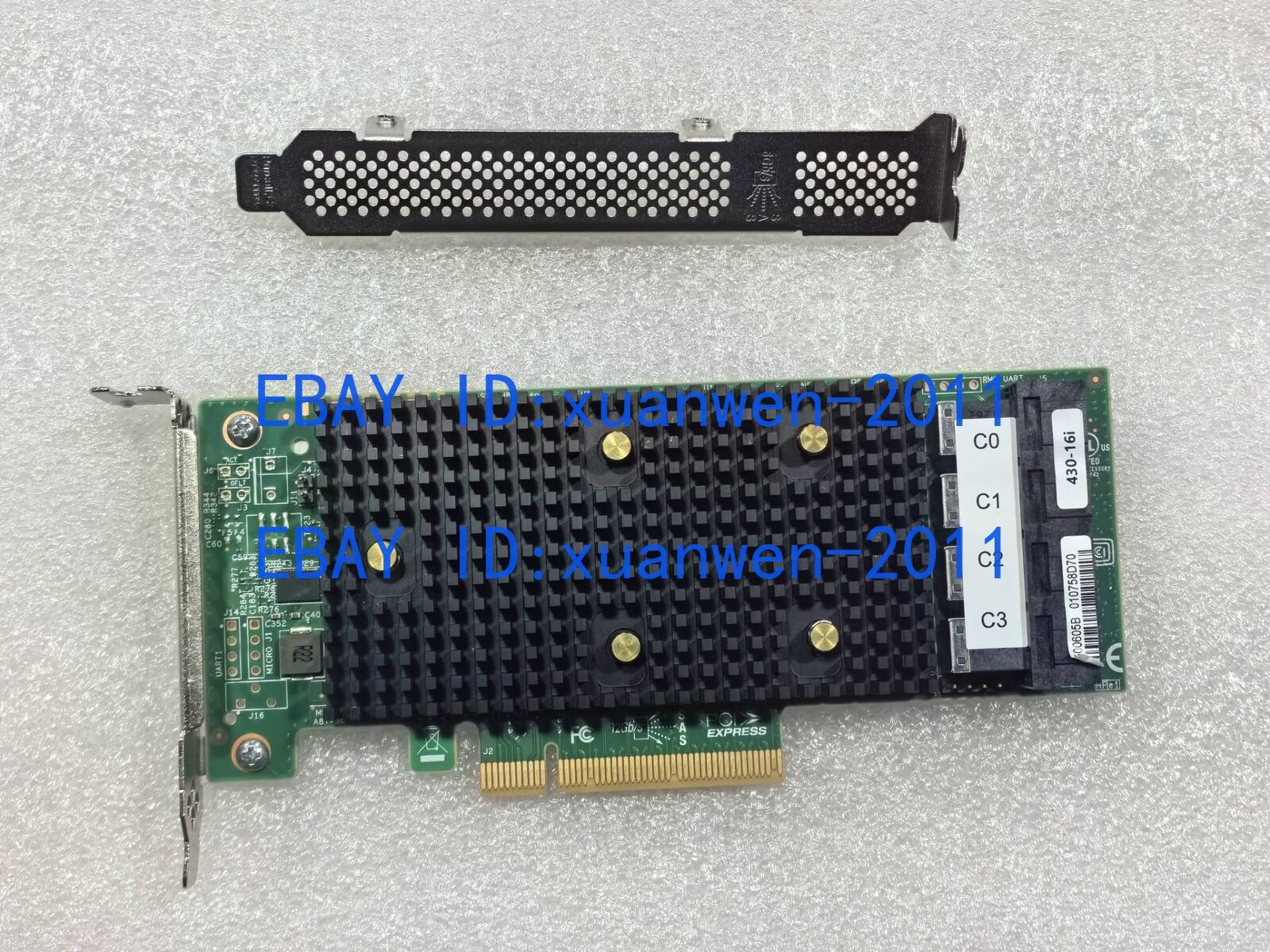 Lenovo 430-16i / Broadcom LSI 9400-16i SATA / SAS HBA Controller 12G IT Mode NAS