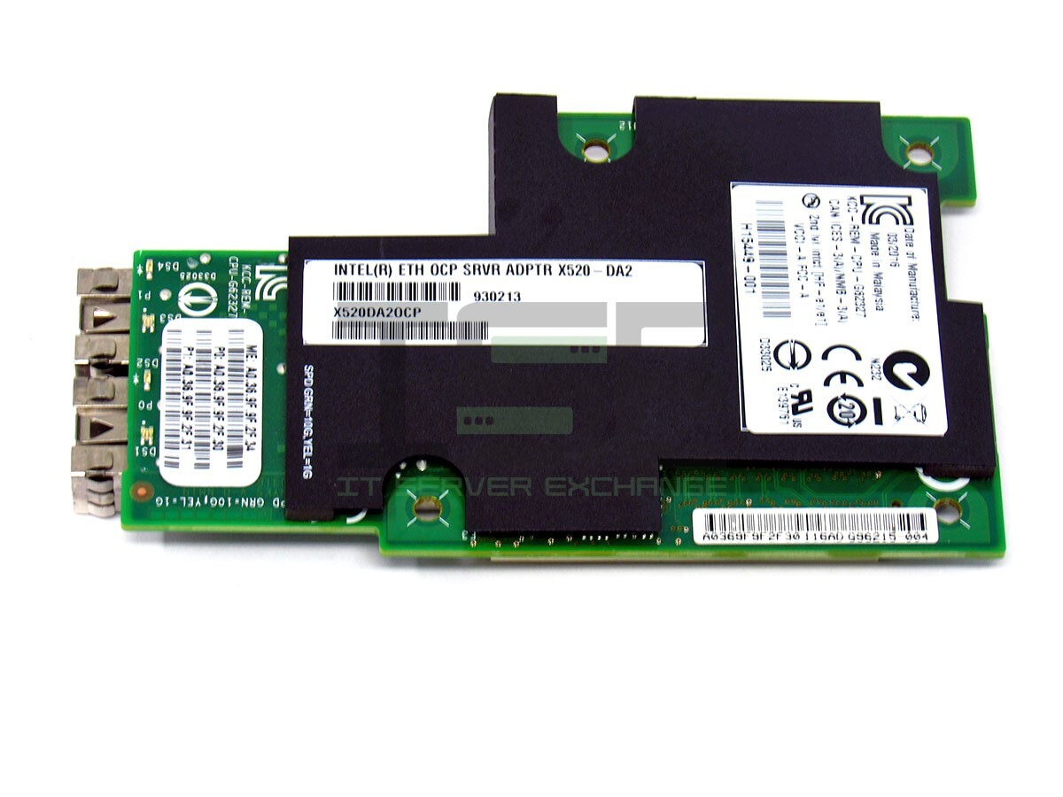 INTEL X520-DA2 Dual Port 10gb Ethernet Server Adapter X520DA2OCP