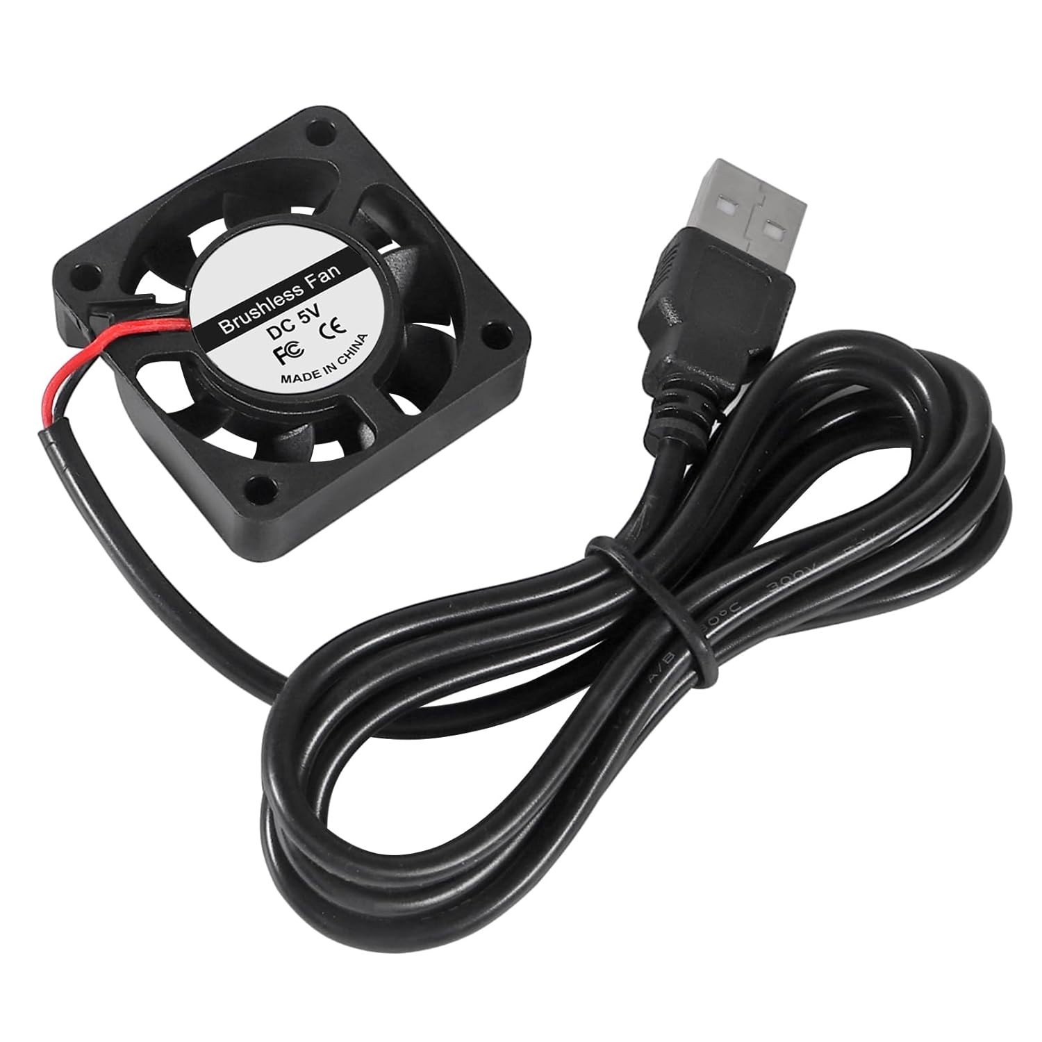 USB Powered Brushless Fan Set – 2Pcs 40mm for Efficient Electronics Cooling