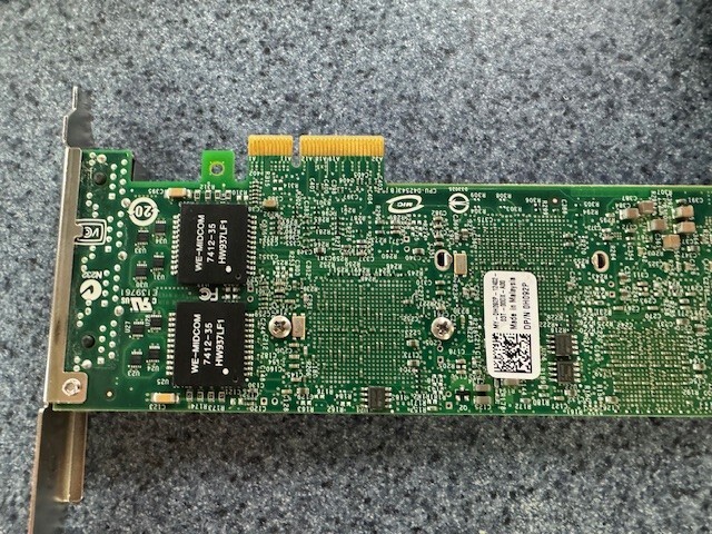 Dell Intel Pro/1000 VT Quad Port PCIe Ethernet Server Adapter – 0H092P