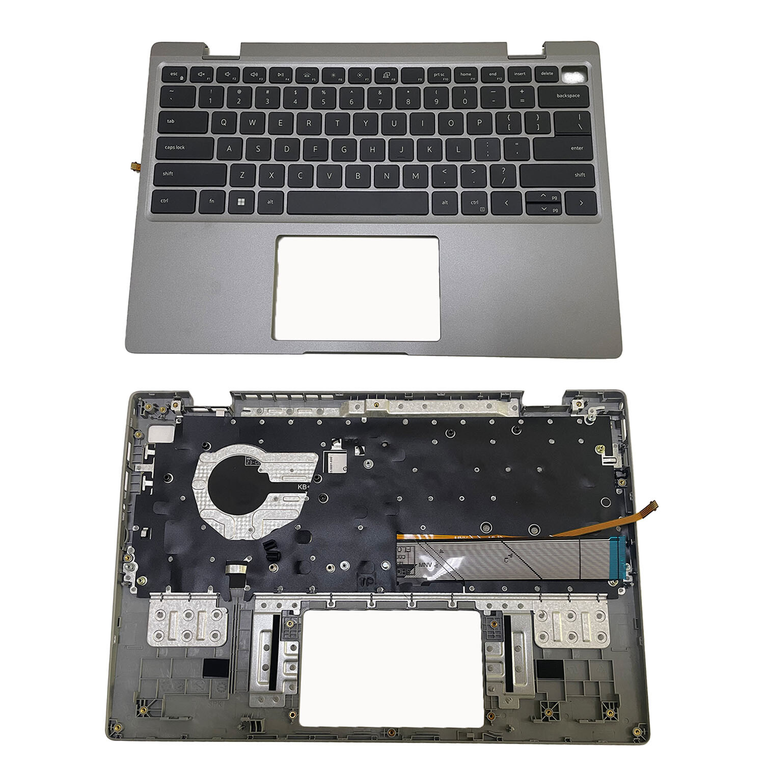 For Dell Latitude 3330 2-in-1 Gray Palmrest Upper Case w/Backlit Keyboard 0P05WP