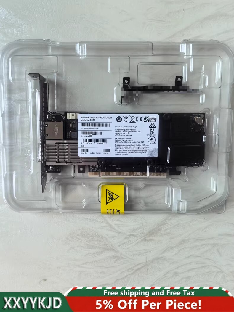 Nvidia BlueField-3 DPU B3140H 900-9D3D4-00NN-HA0 400g network card