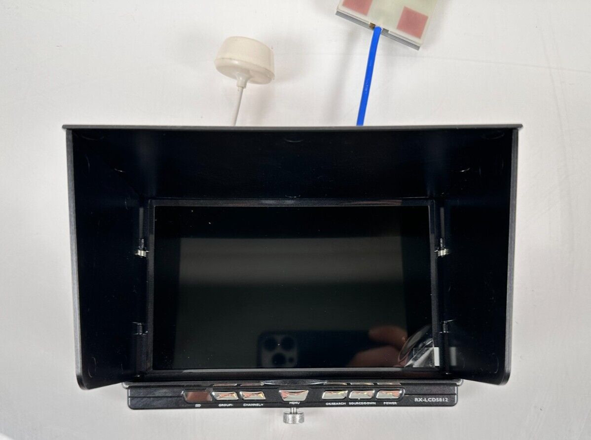 RX-LCD5812 7″ HD LCD SCREEN RC FPV DIVERSITY RECEIVER MONITOR HDMI IN