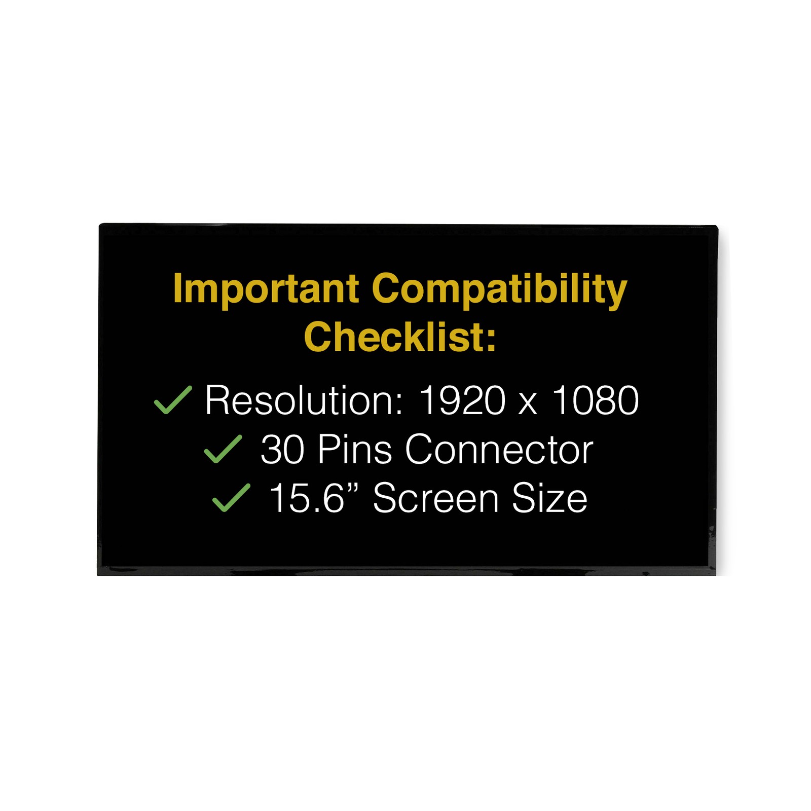 Dell 0PXGVC 30 Pins Screen Replacement LCD LED Display With Tools