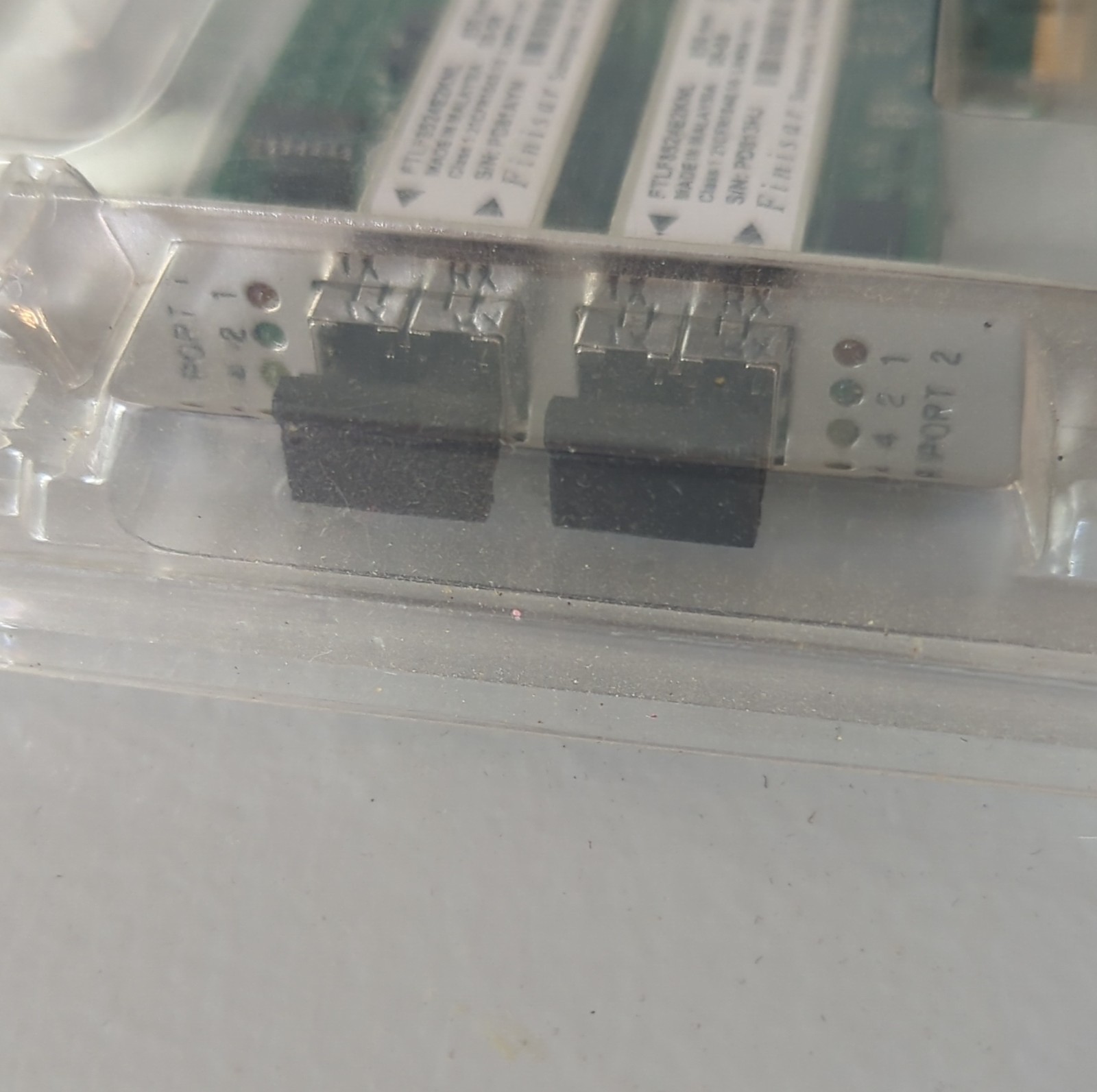 QLogic PX2510401 PCI Express LAN Card 2 Optical LC Ports 4Gbps