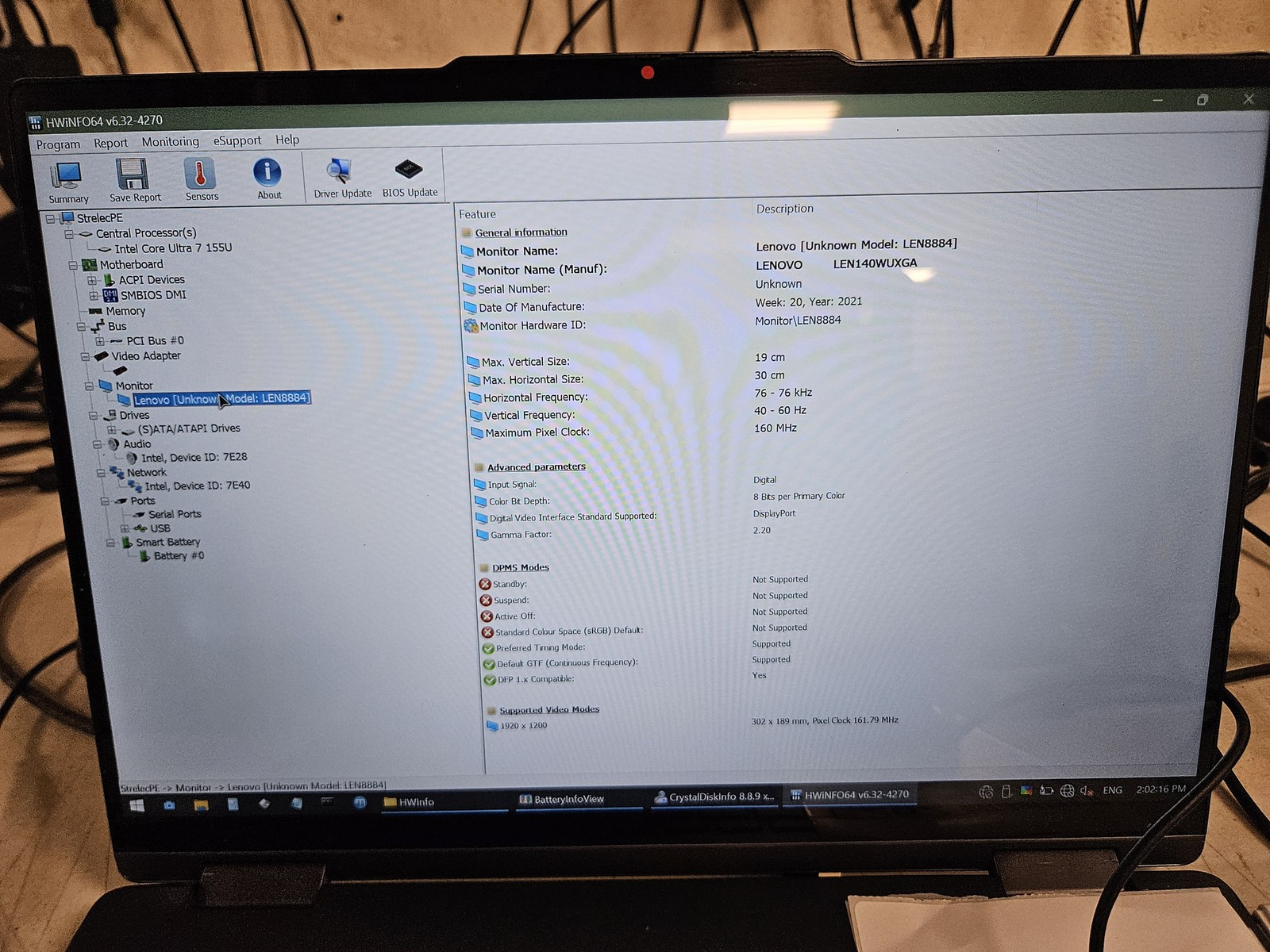 Lenovo Yoga 7 2-in-1 14IML9 14″ FHD Touch LCD Screen Complete Assembly #e262
