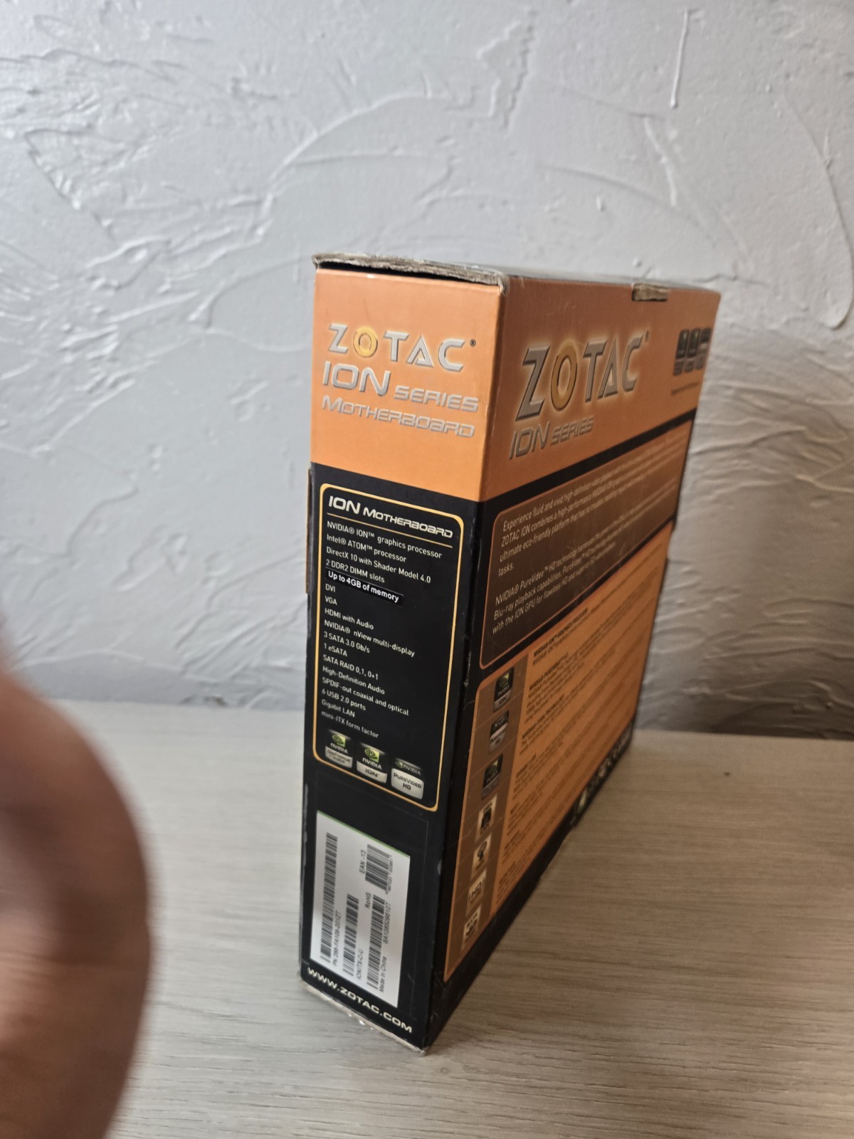 NEW Zotac ION Atom N230 Motherboard ” See Photos And Description”