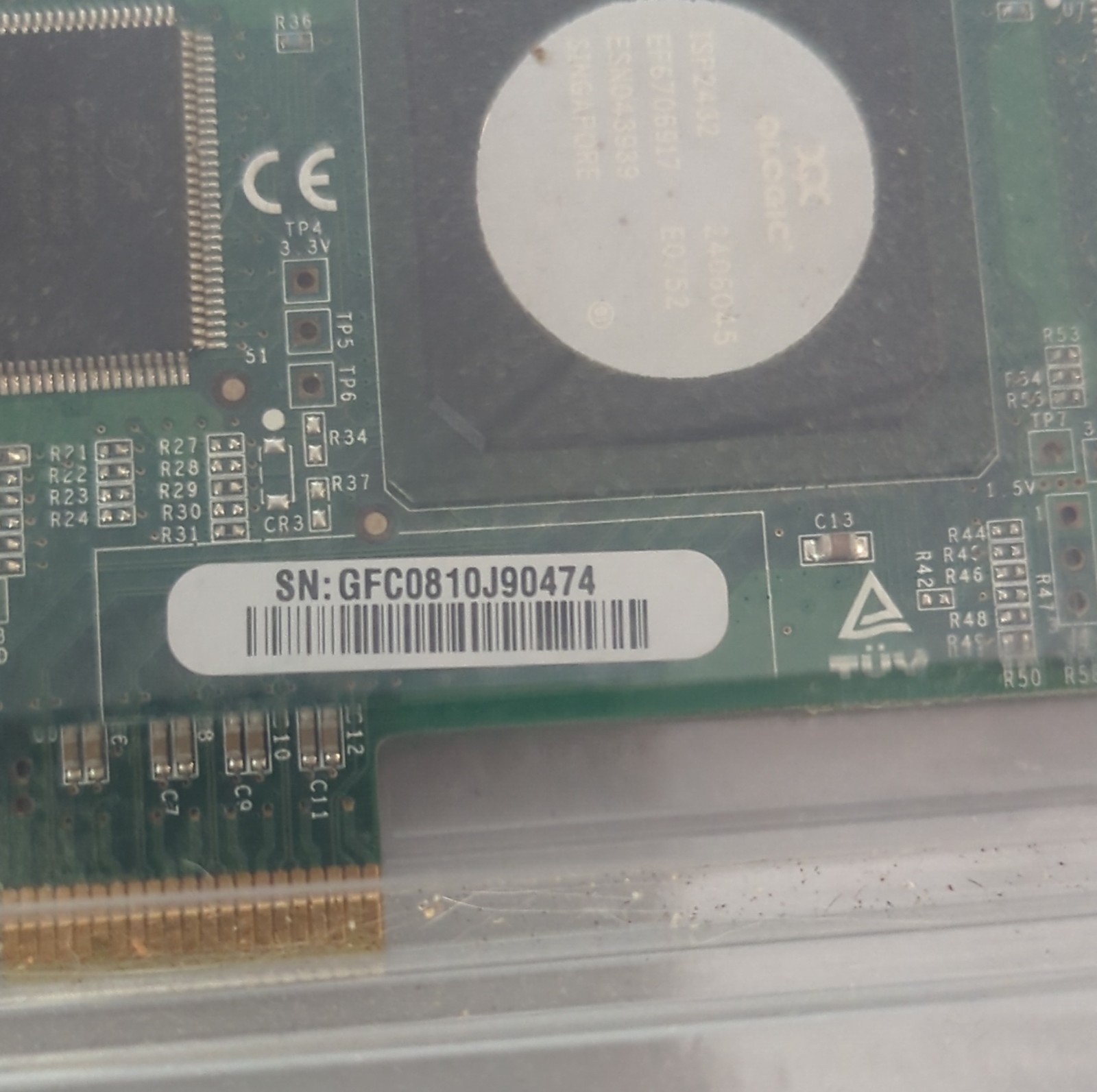 QLogic PX2510401 PCI Express LAN Card 2 Optical LC Ports 4Gbps