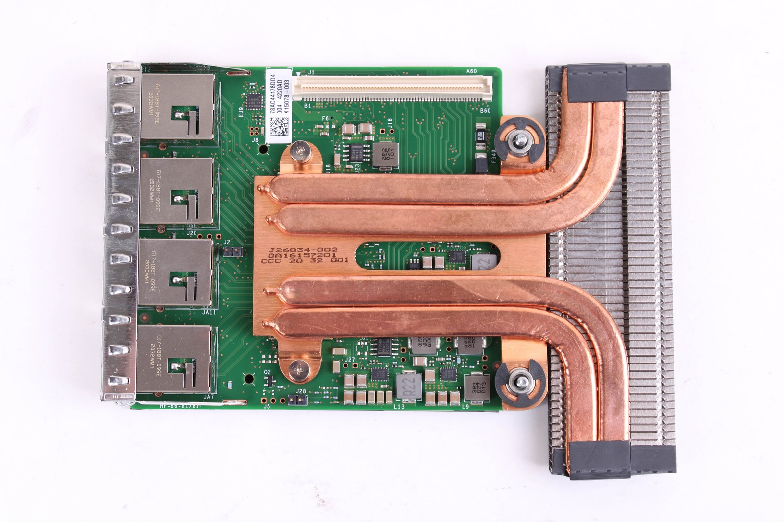 Dell Intel X550 -T4 10GbE Quad-Port Server Network Daughter Card 064PJ8 64PJ8