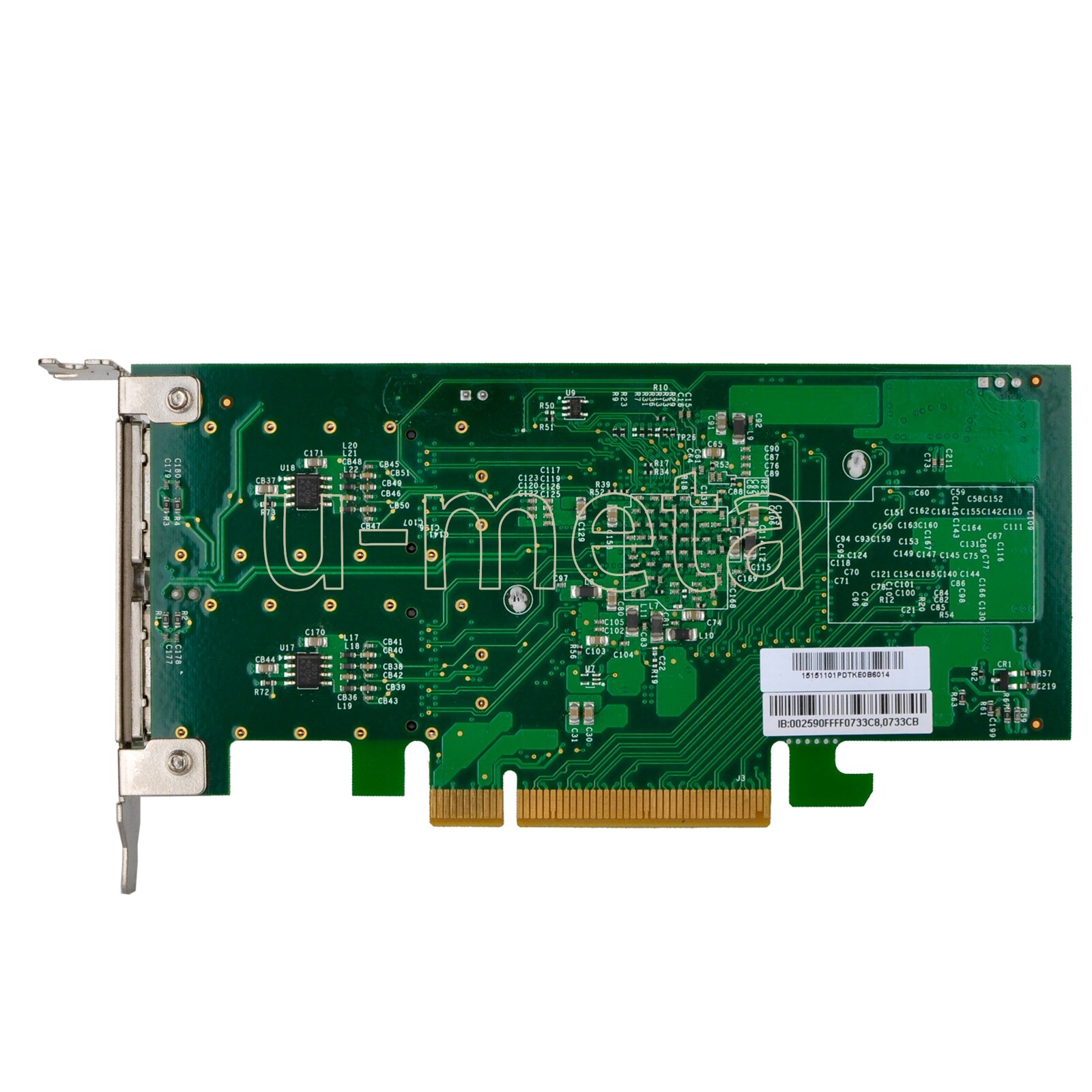 Supermicro AOC-UIBQ-M2 40Gb/s 2-Ports QSFP PCIe 2.0×8 Mellanox ConnectX-2 IB QDR
