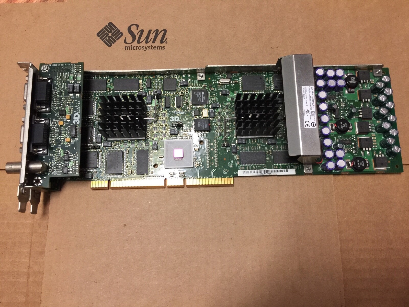 SUN 375-3101, XVR1200 Graphic PCI , SUNIFB3, for Ultra 80 & Ultra 60 =Test-PASS