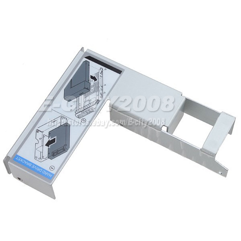 2.5″ To 3.5″ Adapter Bracket Converter For Dell PowerEdge R530 Sled Brand New