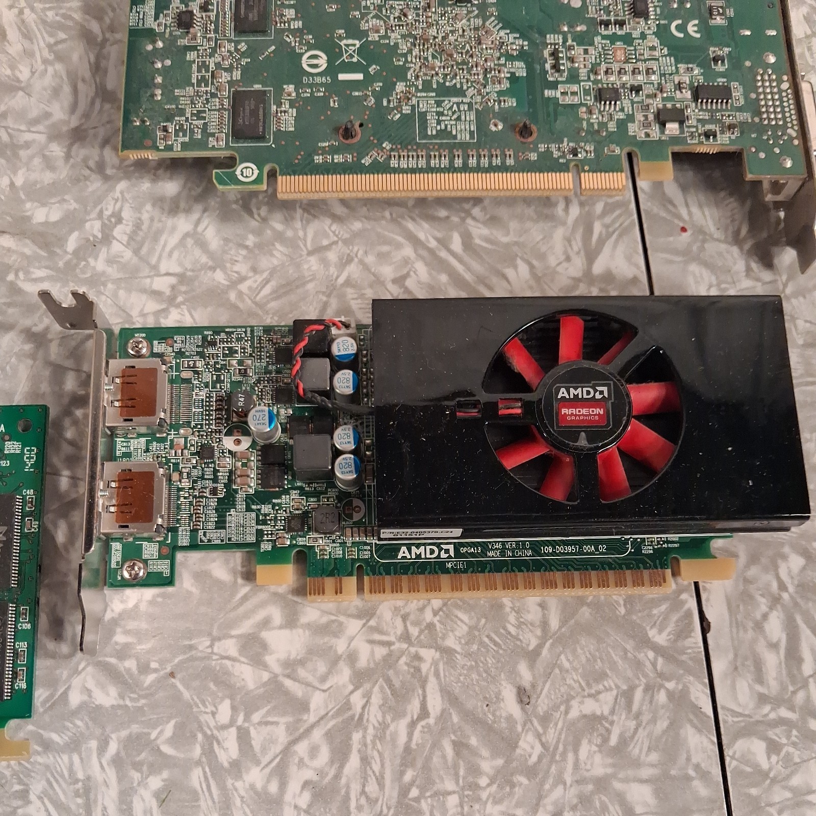 Lot of 6 Assorted Graphics Card video cards Untested Unknown Conditions