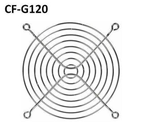 Chrome Metal Fan Guard/Grill for 120mm (4.72 inch) CPU Fan, CablesOnline CF-G120