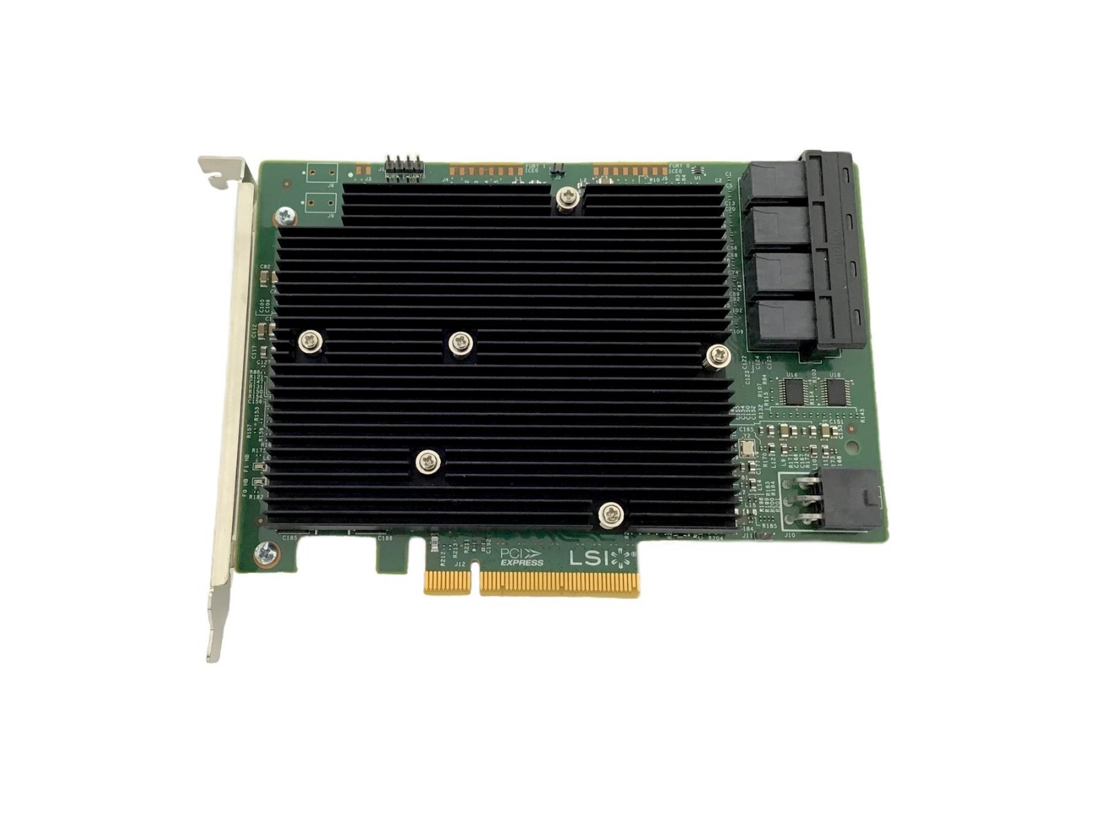 LSI 9300-16i 16 Port 12Gbps SAS 3 HBA ZFS IT-Mode w/ 4x SAS 3 to 4x SATA Cable