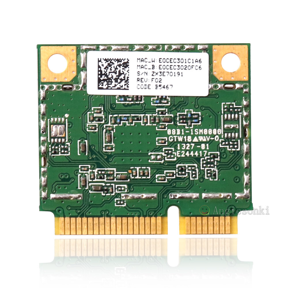 Atheros AR9462 AR5B22 Mini PCI-E WiFi WLAN Card BT 4.0 802.11N 2.4 5GHz