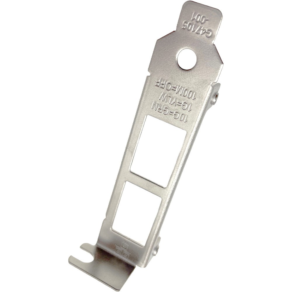 Low Profile Short Bracket with 2 Screws for Intel X540-T2 X550-T2 Network Card