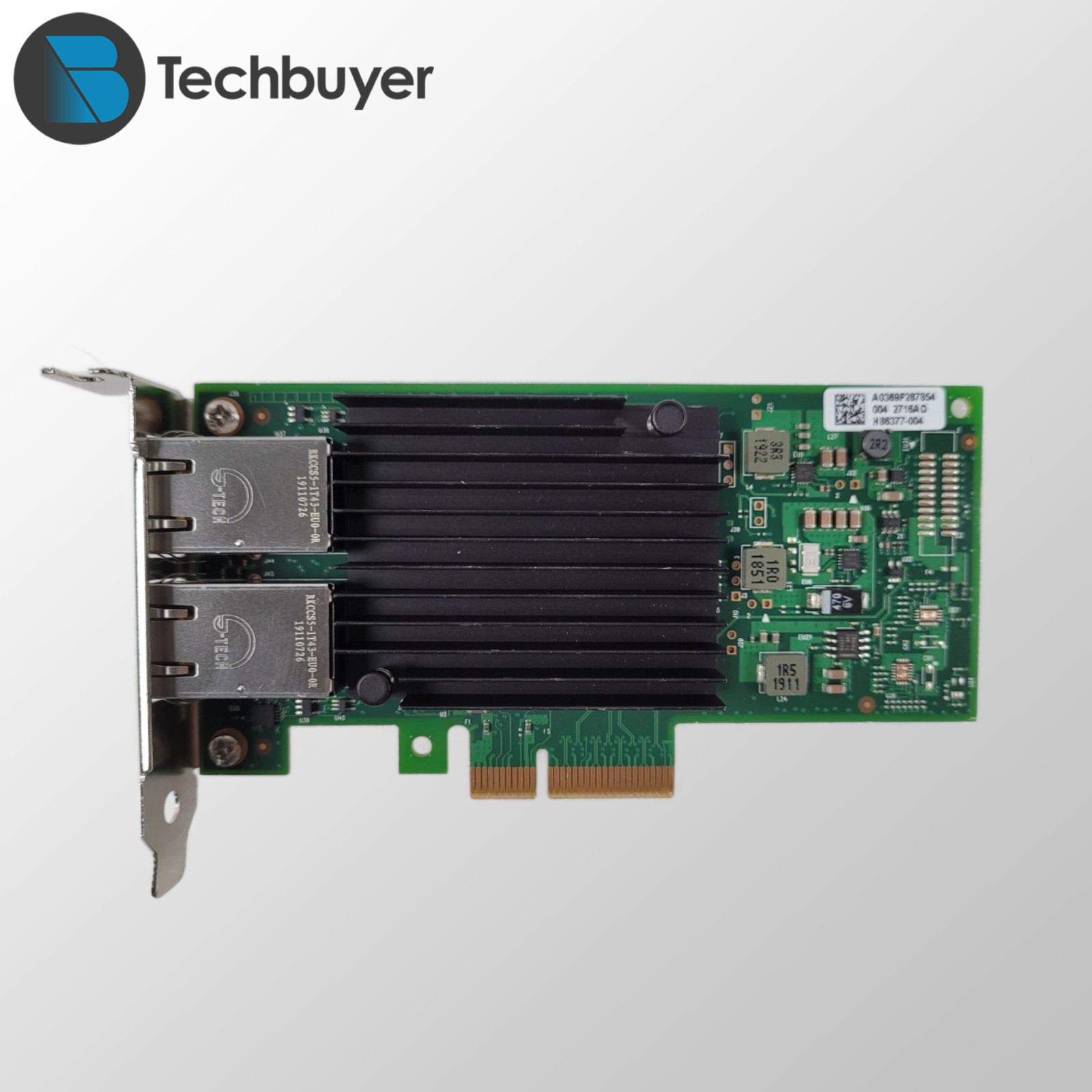 INTEL X550-T2 CNA 10GBE BASE-T DUAL-PORT PCI-E 3.0 Low Profile Bracket | USED