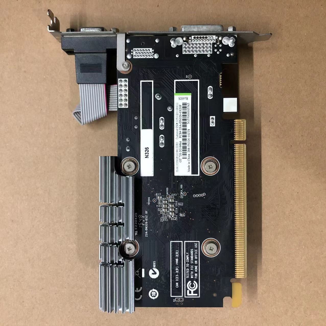 GT720 2G graphics card DVI HDMI VGA three interfaces ultra quiet graphics card