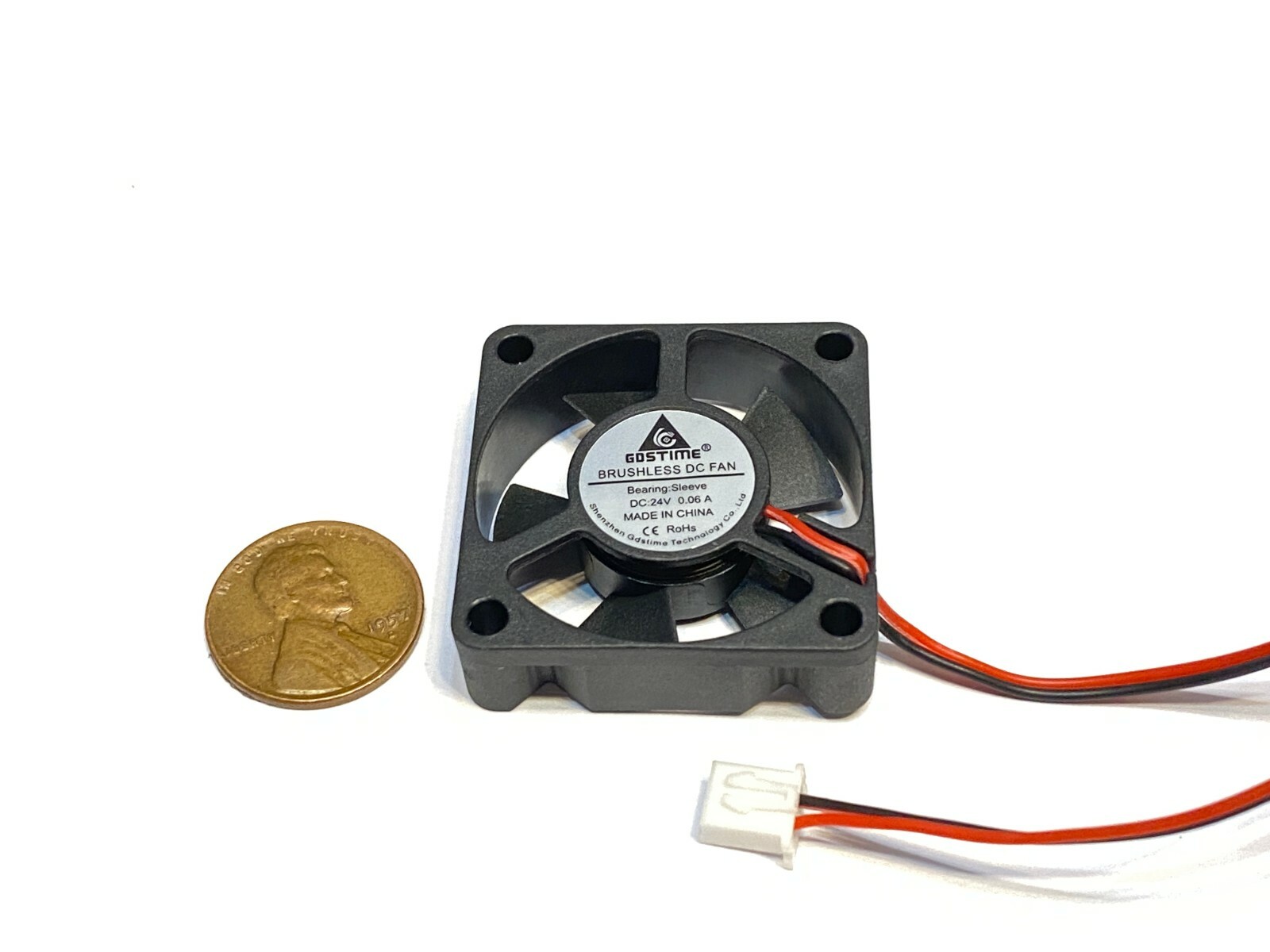 4 Pieces Gdstime 35mm 35x10mm 3510 DC 24V 2Pin mini 3d Printer Cooling Fan C49