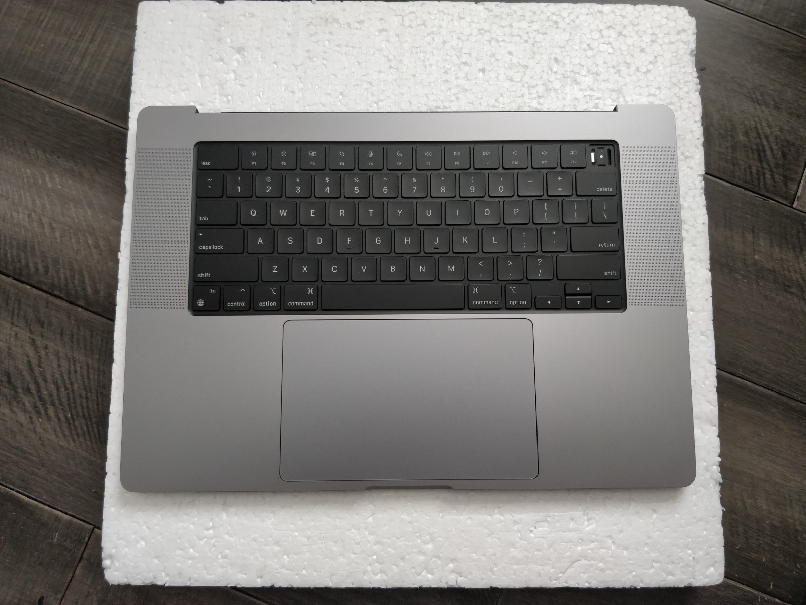 Apple macbook Pro 16 A2485 ,M1 ,2021 Keyboard, Touch pad Assembly, Space Gray