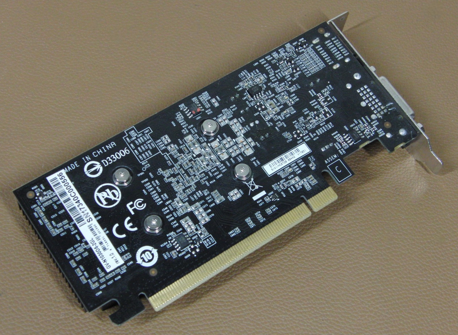 Gigabyte GeForce GT 1030 GVN1030D5-2GL 2GB Low Profile Graphics Card HDMI / DVI