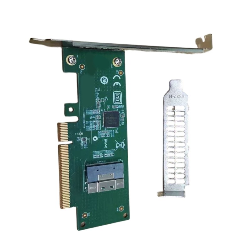 PCIe4.0 X8 to SFF-8654 X8 Host Adapter Motherboards PCIE Adapter Controller