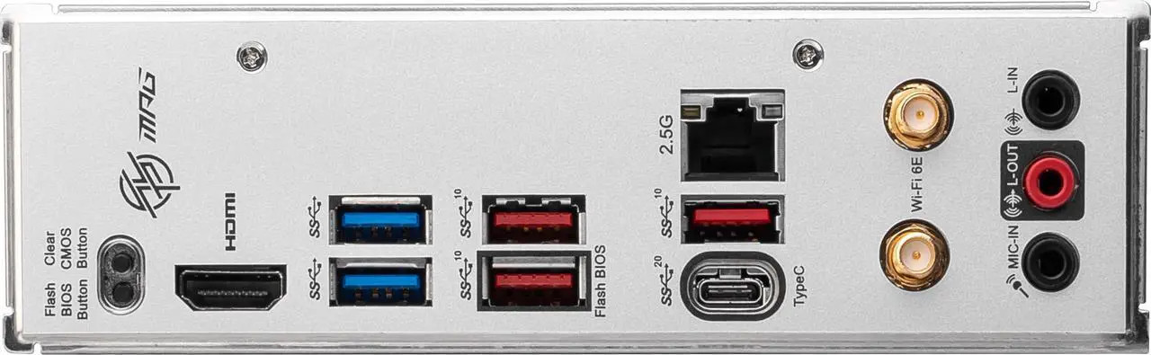 (Factory Refurbished) MSI MPG B650I EDGE WIFI AM5 AMD DDR5 Mini ITX Motherboard