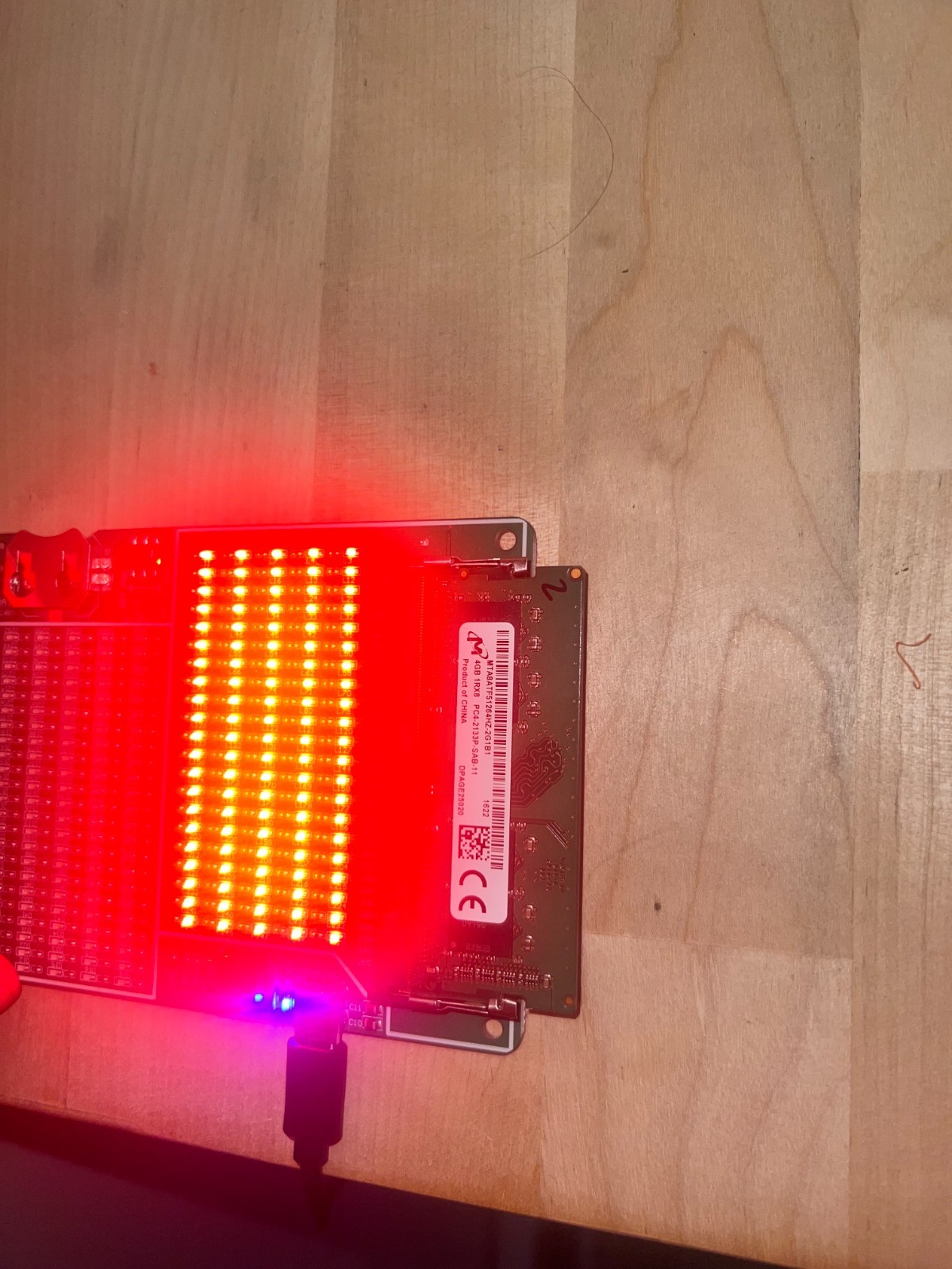 Micron 4GB 1Rx8 DDR4 PC4-2133P-SAB-11 SODIMM MTA8ATF51264HZ-2G1B1 Memory Ram