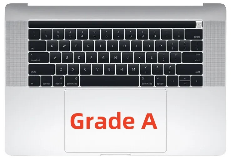 15″ MacBook Pro A1707 Keyboard Trackpad Battery 2016 2017 A Silver Full Top Case