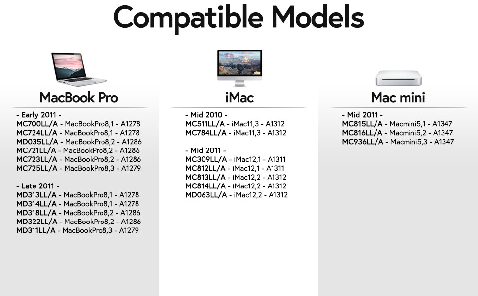 8GB PC3-10600 DDR3 1333MHz SODIMM Memory RAM for APPLE MacBook Pro iMac Mac mini