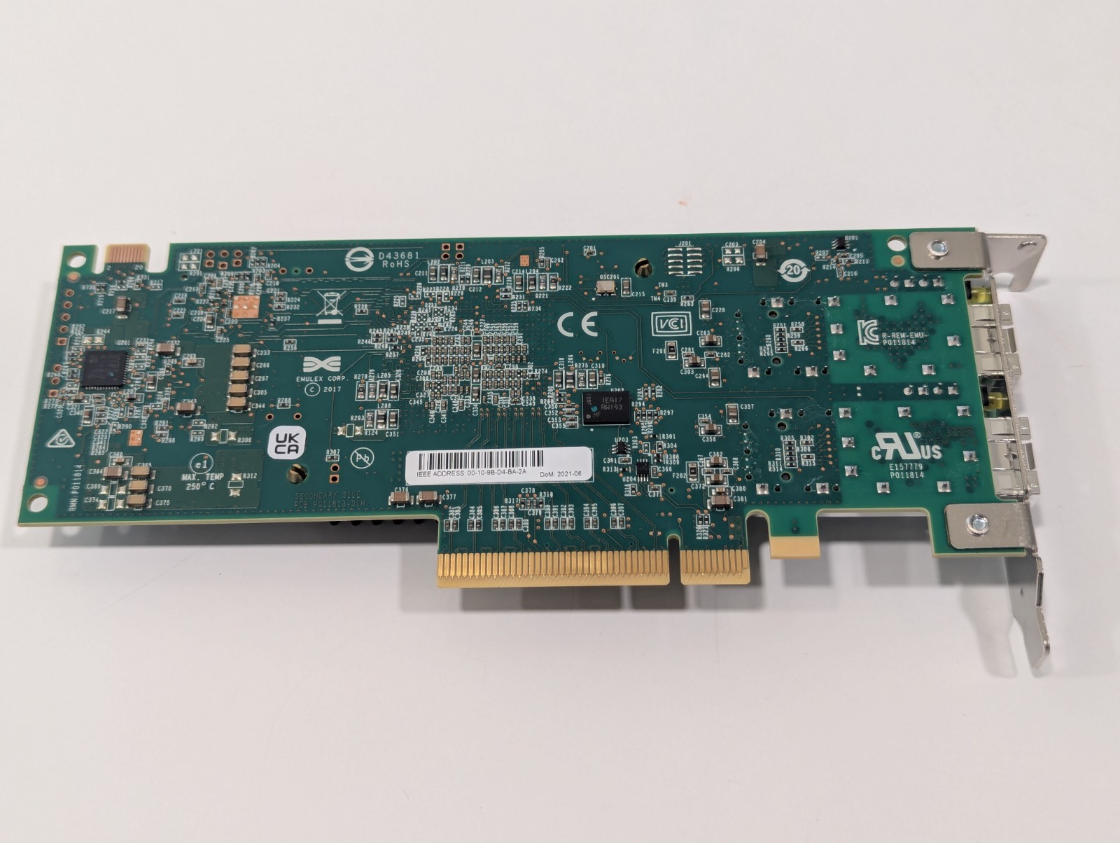 Dell LPE35002-M2 32GB Dual-Port Host Bus Adapter (04VDY3)