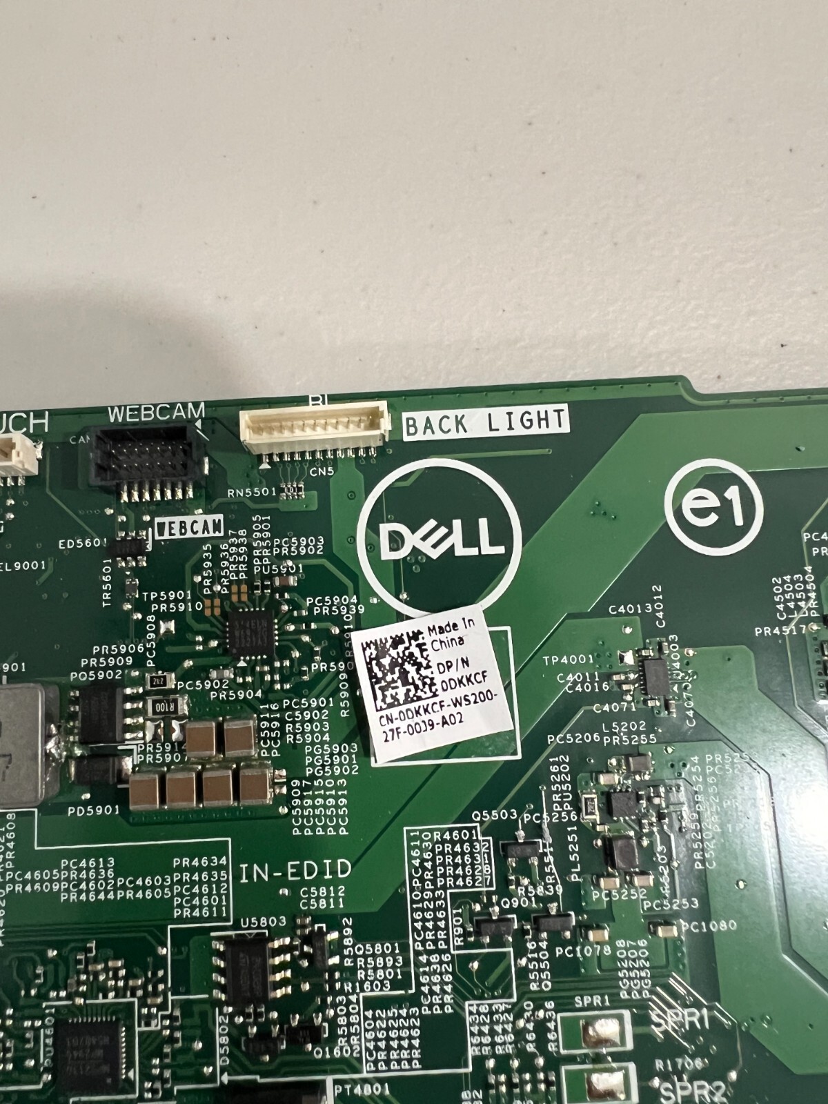 DELL INSPIRON 24 5415 AMD RYZEN 5 5625U AEGIS ALL-IN-ONE MOTHERBOARD 0DKKCF