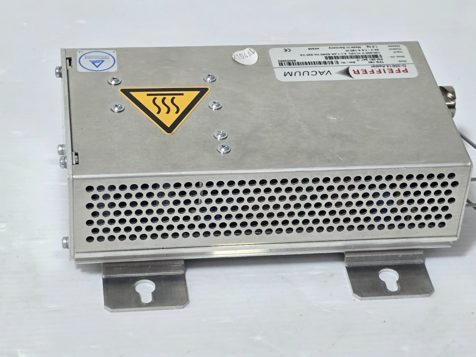 Pfeiffer Vacuum TPS 180 Power Supply PM061341-T 24V 7.5A Made Germany