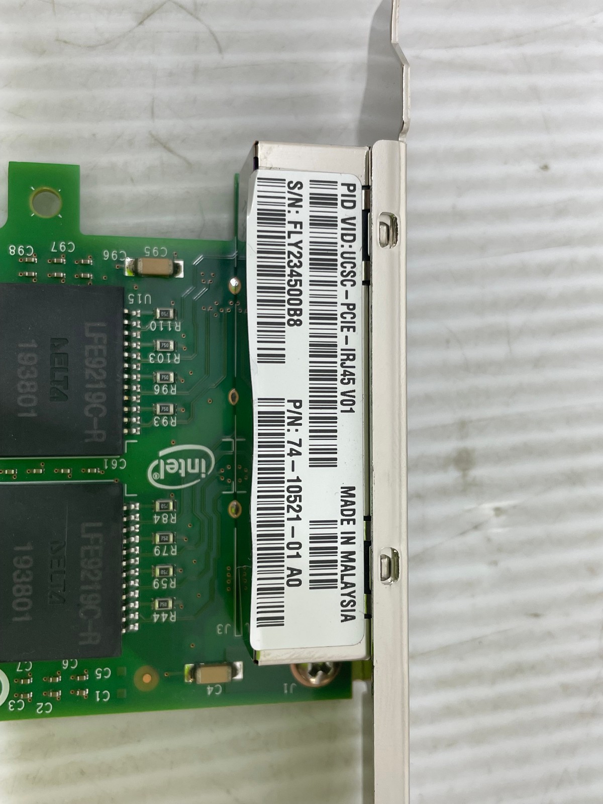 Cisco Quad Port 1Gb Network Adapter 74-10521-01 A0 Full Height