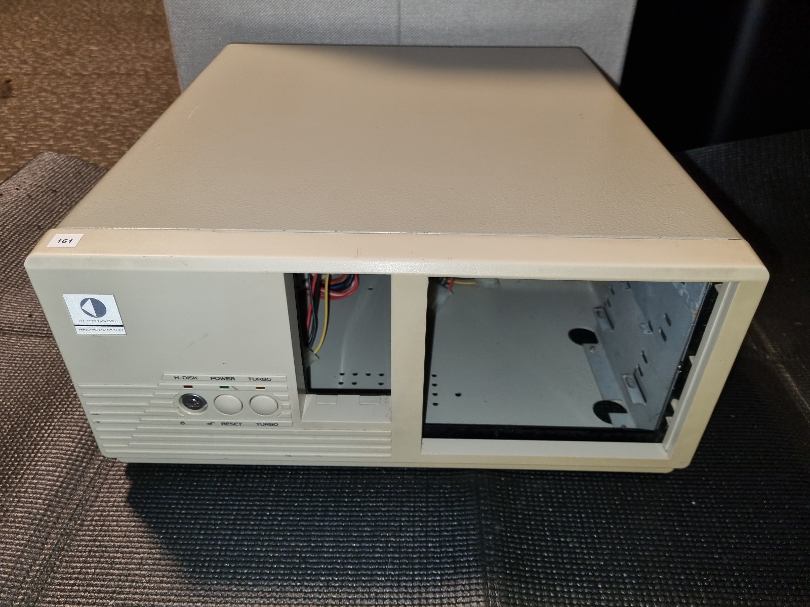 Vintage Beige XT AT Desktop PC Case 200W PSU KT Technology 286 386 486