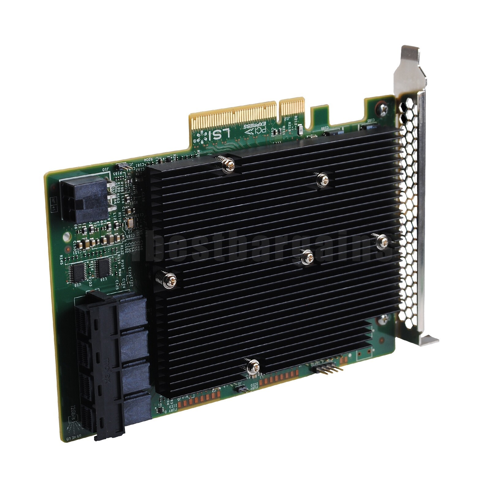 LSI 9300-16i 16 Port 12Gbps SAS 3 Host Bus Adapter TrueNAS UnRAID ZFS IT-Mode